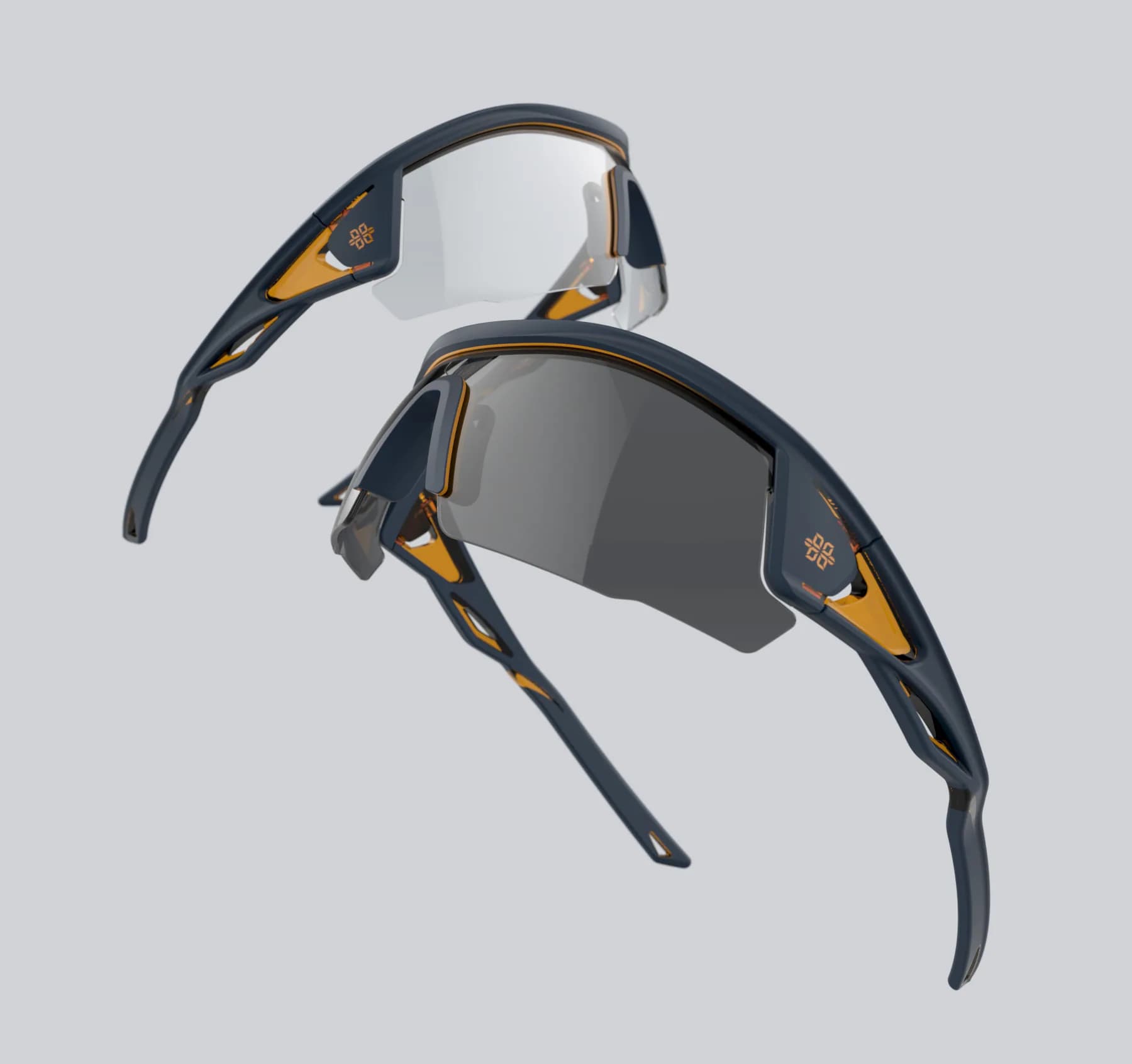 Herakles coloris BLA — lunettes de sport à la vue vues de trois quarts